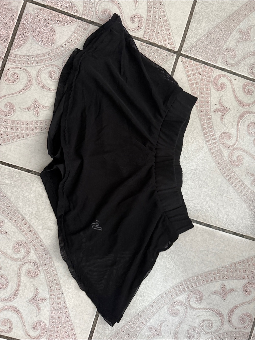 Black Women's Athletic Skort - Varsity